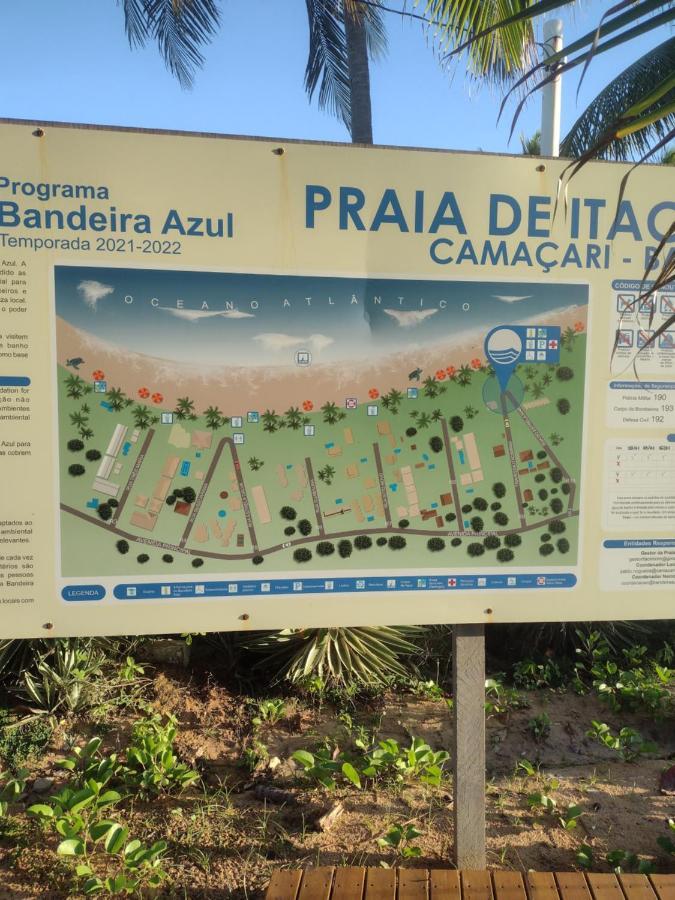 Pousada Ilha Do Meio Itacimirim Bagian luar foto